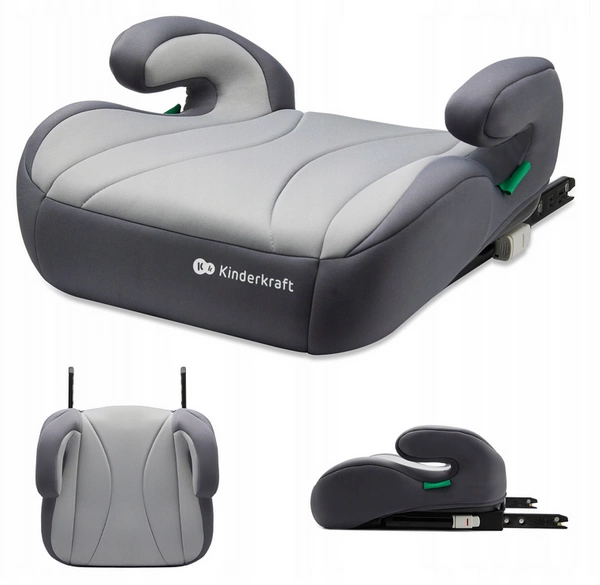 Kinderkraft I-BOOST Fotelik samochodowy BOOSTER PODSTAWKA PODKŁADKA 135-150 i-Size 15-36 kg isofix