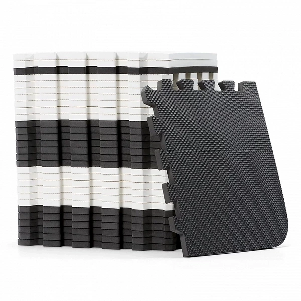 Kinderkraft LUNO Duża Mata Piankowa Puzzle Black