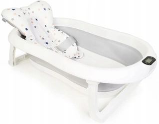 Wanienka Składana dla Dziecka wanna do kąpieli z Termometrem OD NARODZIN