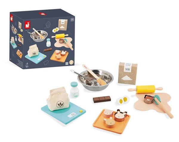 Janod - Zestaw warsztat cukierniczy 3+