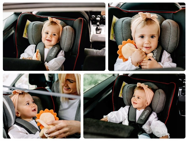 LIONELO LIAM Fotelik samochodowy 0-18 kg regulacja