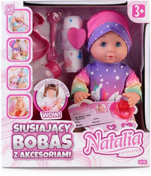 Artyk 121876 LALKA EDU&FUN BOBAS SIUSIAJĄCY 30 CM