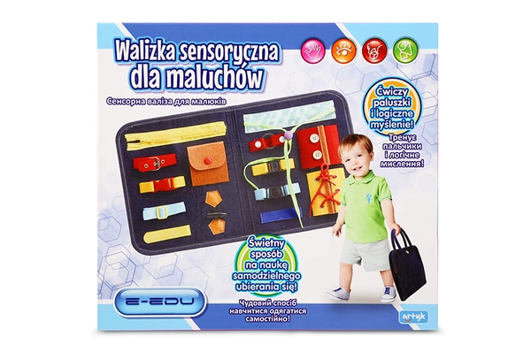 TABLICA MANIPULACYJNA EDUKACYJNA SENSORYCZNA MONTESSORI