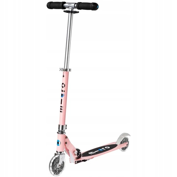 Hulajnoga dwukołowa Micro Sprite LED Neon Rose świecące koła