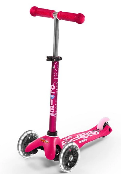 MINI MICRO DELUXE led hulajnoga trójkołowa świeci