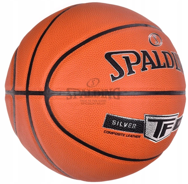 SPALDING SILVER TF 7 Piłka do koszykówki skóra