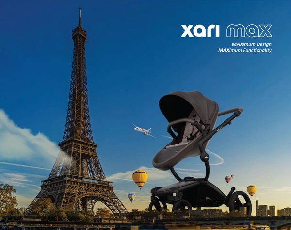 Mima Xari MAX 2w1 Wózek spacerowy GONDOLA do 22 kg