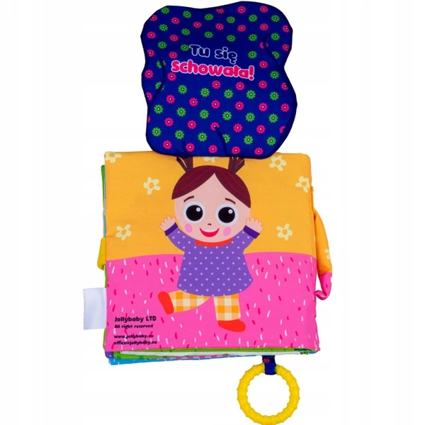 BALIBAZOO JOLLY BABY Gdzie jest dziewczynka ? książeczka edukacyjna 80461