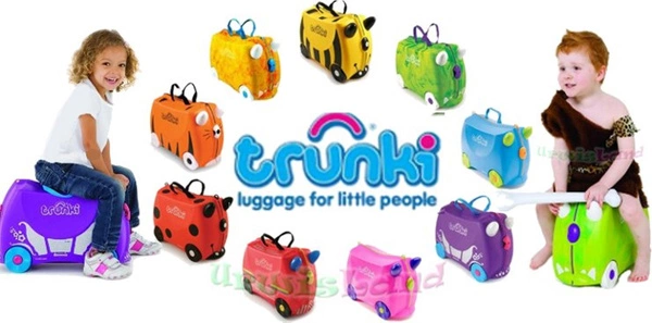 TRUNKI WALIZKA jeżdząca WALIZECZKA podróżna 2 w 1