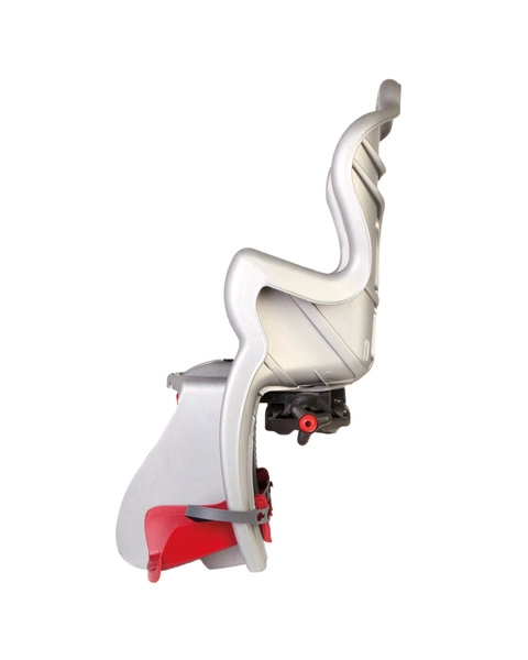 BELLELLI B-One Clamp fotelik rowerowy na bagażnik srebrny