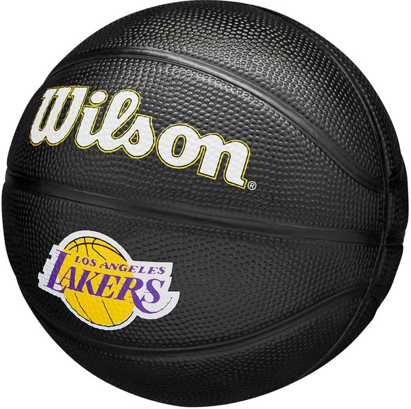 WILSON Los Angeles Lakers Black 3 Mini Piłka do koszykówki