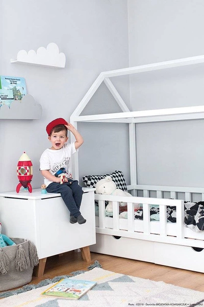 Janod - Rakieta drewniana magnetyczna