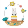 Janod - Drewniana równoważnia z pętlą edukacyjną Zajączek Pure 12 m+