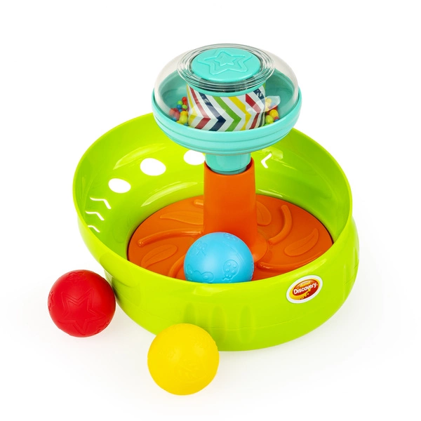 Dumel PIŁECZKOWY BĄCZEK Zabawka Aktywizująca Interaktywna melodie światełka
