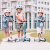 SCOOT AND RIDE KASK XXS-S dla dzieci regulacja LED
