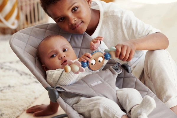 BABYBJORN zabawka do leżaczka BLISS Googly Eyes Pastels