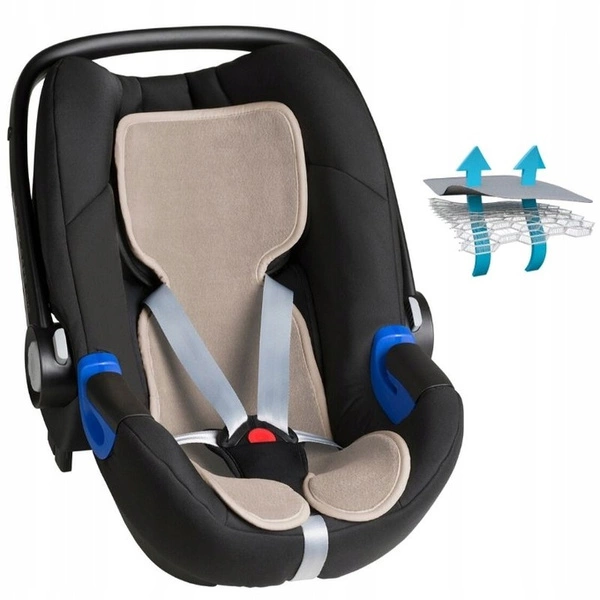 AirCuddle Cool Seat uniwersalna oddychająca mata wkładka antypotowa do fotelików 0-13 kg