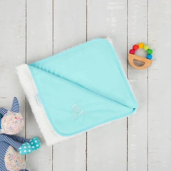 CUDDLECO COMFI dwustronny miękki kocyk dziecięcy 140 x 90 CM - kołderka 2W1