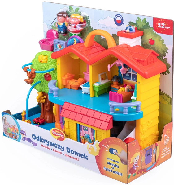Dumel Odkrywczy Domek dom mówi PL 32730