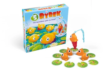 DUMEL gra zręcznościowa 5 Rybek Łowienie memo 0144