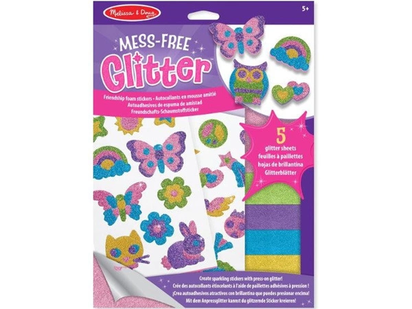 MELISSA Naklejki Brokatowe Piankowe Friendship