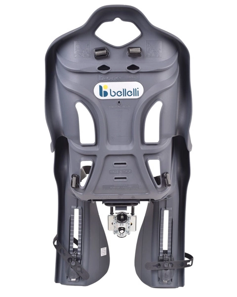 BELLELLI B-One Standard LUX fotelik rowerowy na ramę szary