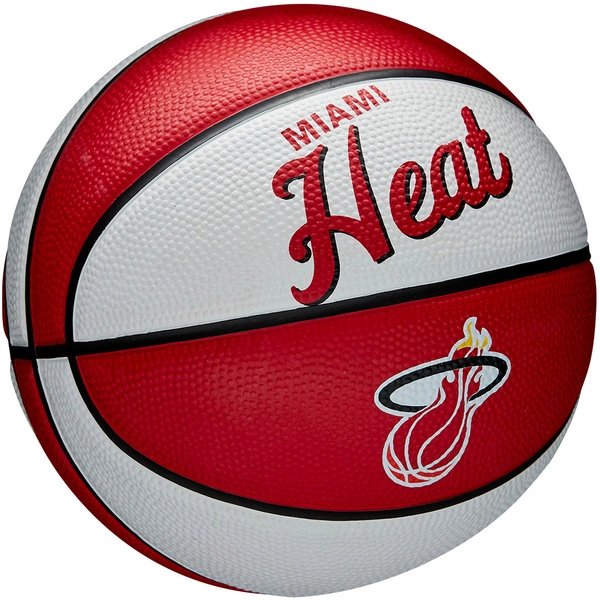WILSON Miami Heat Retro Mini Piłka do koszykówki
