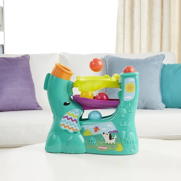 PLAYSKOOL SŁONIK SŁONIKOWA FONTANNA z PIŁECZKAMI