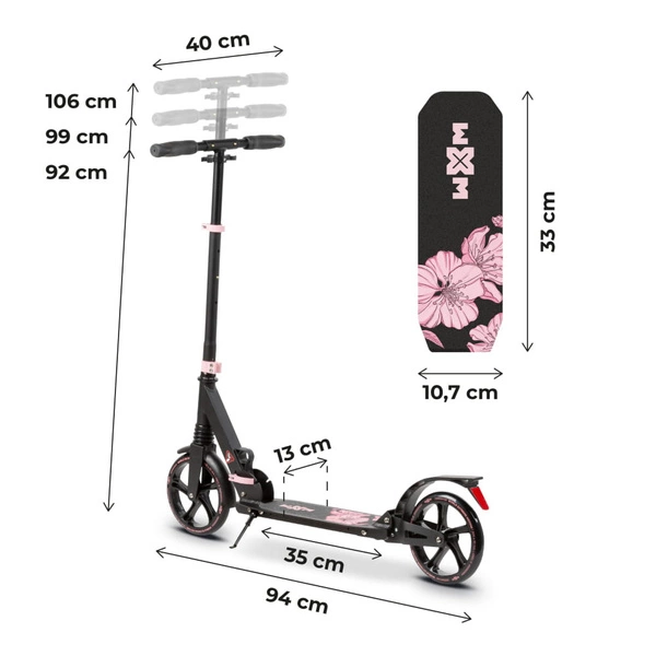 KIDWELL miejska WXM składana hamulce 6+ hulajnoga