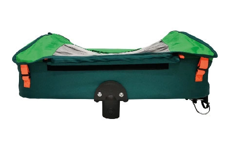 Bellelli Trailblazer green przyczepka rowerowa wózek 2w1