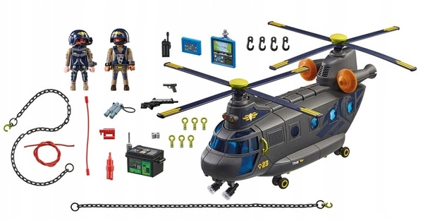 PLAYMOBIL śmigłowiec ratunkowy jednostki specjalnej 71149