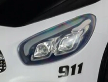 MERCEDES SL500 Auto na akumulator POLICJA DUŻE