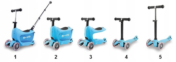 MICRO MINI2GO DELUXE+ Plus Hulajnoga Jeździk