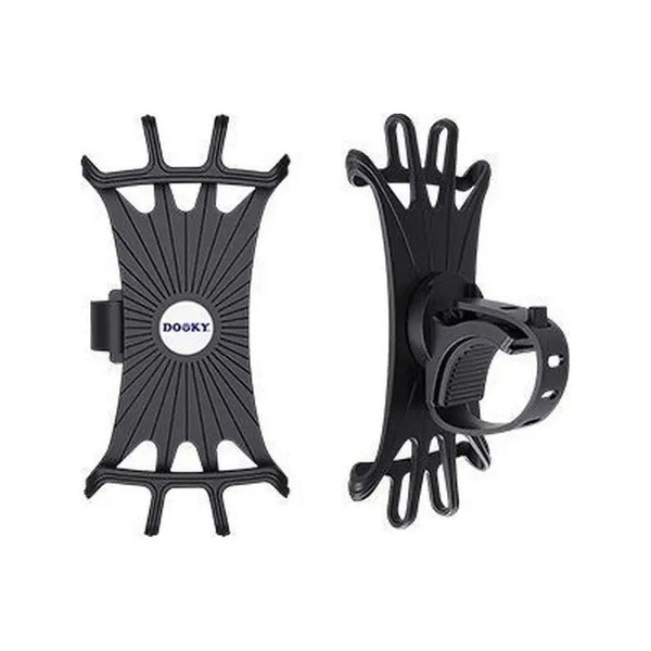 Bobike uchwyt rowerowy na telefon na smartfona do wózka Dooky czarny