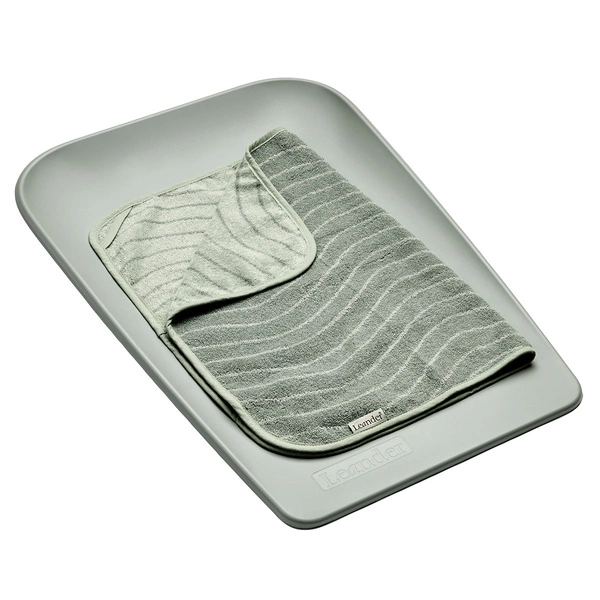 LEANDER - mata do przewijania MATTY™ Mini, sage green