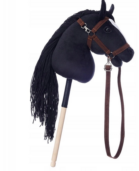 Hobby Horse A3 Koń na kiju Hoppihorse z lejcami akcesoria w zestawie