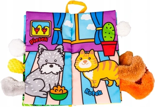 BALIBAZOO JOLLY BABY książeczka puchate zwierzaki