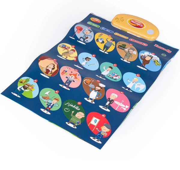 Dumel Edukacyjne plakaty Zwierzęta Zawody nauka 3+