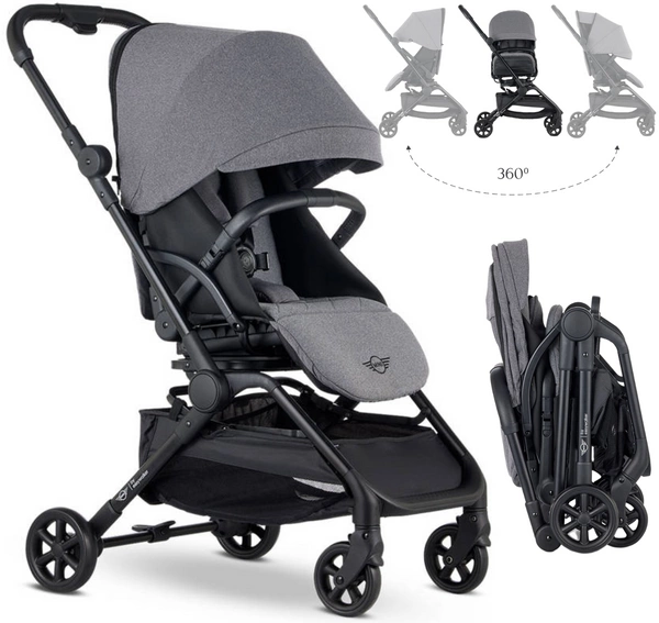 Wózek MINI by Easywalker Buggy TURN 360° lekki obrotowy