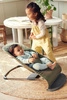 BABYBJORN - leżaczek BLISS Woven, Ciemnozielony