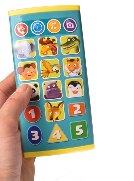 DUMEL telefon smartfon edukacyjny świat zwierząt