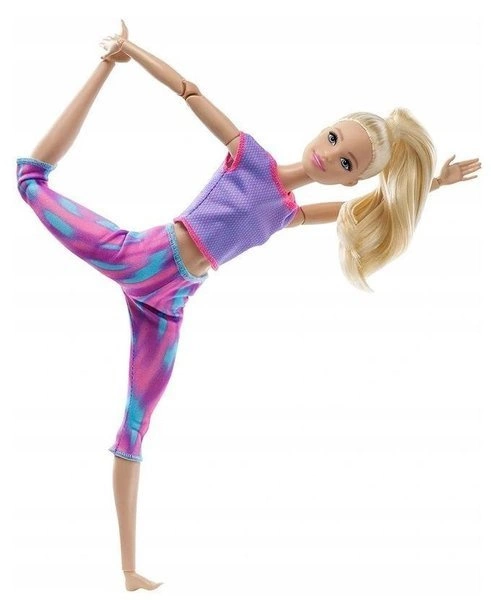 BARBIE Made to move lalka gimnastyczka GXF04