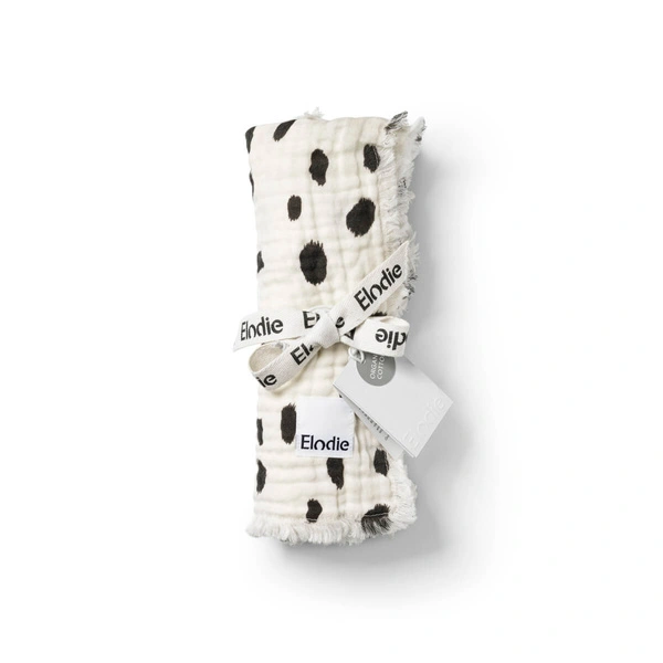 Elodie Details - Kocyk Soft Cotton Blanket - Dalmatian Dots Grande