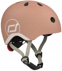 SCOOT AND RIDE KASK XXS-S dla dzieci regulacja kask rowerowy dziecięcy LED
