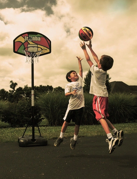 SPALDING NBA Junior Rookie gear 5 piłka koszykówki