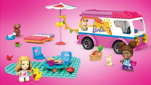 Barbie Wymarzony Kamper camper MEGA BLOKS klocki GWR35