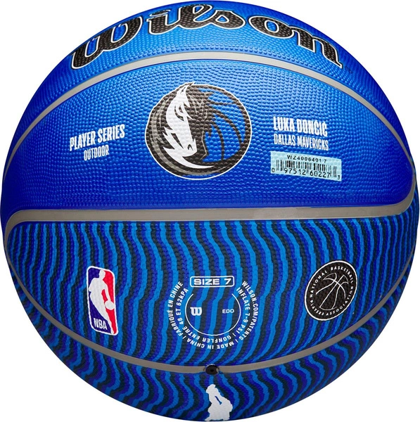 WILSON Player Icon Luka Dončić Dallas Mavericks 7 piłka do koszykówki