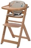 Bebe Confort TIMBA KRZESEŁKO DO KARMIENIA DREWNIANE Natural Wood z wkładką Happy Day