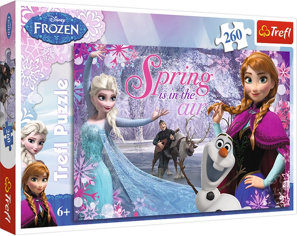 TREFL Disney Frozen Puzzle Miłość w Krainie Lodu 260el Układanka 13195 6+
