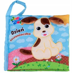 BALIBAZOO JOLLY BABY DZIEŃ SZCZENIAKA książeczka sensoryczna dla niemowląt